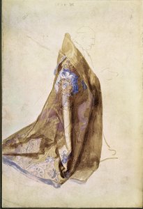 Étude pour la robe du pape Jules II pour La Vierge à la couronne de roses - Albrecht Dürer or Duerer