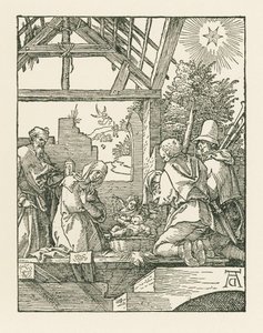 La Nativité, vers 1510 (gravure sur bois) - Albrecht Dürer or Duerer