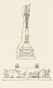 Colonne de la victoire pour la soumission des paysans insurgés - Albrecht Dürer or Duerer