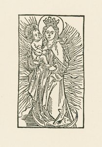 Vierge Marie au soleil - Albrecht Dürer or Duerer