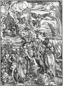 La Grande Prostituée, Apocalypse - Albrecht Dürer