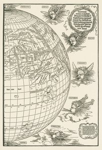 Carte du monde de Johannes Stabius - Albrecht Dürer or Duerer