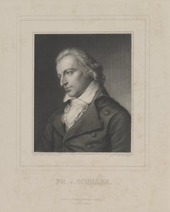 Portrait de Friedrich von Schiller 1759-1805, c. 1840 - Albrecht Fürchtegott Schultheiss