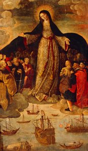 La Vierge des Navigateurs (panneau central)