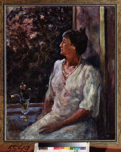 Portrait de la poétesse Anna Akhmatova (1889-1966)