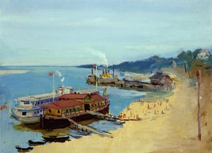 Bateaux sur la Volga