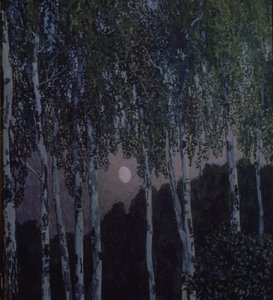 Bouleaux, 1908-1910 - Aleksandr Jakovlevic Golovin