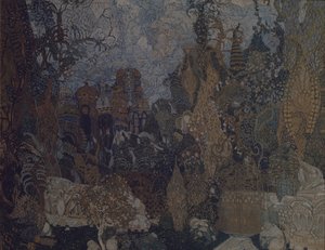 Décor de scène pour le ballet L