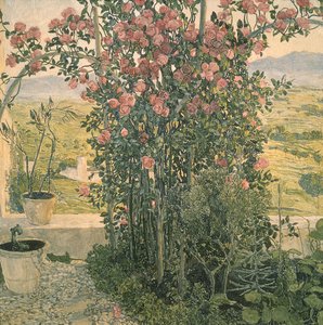 Vallée en Ombrie - Aleksandr Jakovlevic Golovin