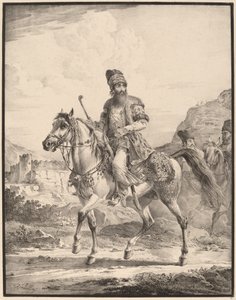 Un Persan à cheval - Aleksandr Osipovich Orlovskii