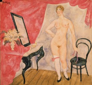 Femme au miroir - Aleksandr Vasilievich Shevchenko