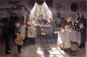 Le jour de la grand-mère - Aleksei Ivanovich Korzukhin