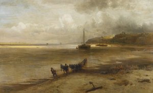 La Volga près de Yuryevets, 1870