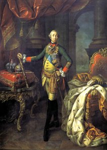 Portrait du Tsar Pierre III - Aleksei Petrovich Antropov