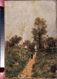 Le sentier. Ecouen - Aleksei Petrovich Bogolyubov