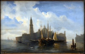 Vue de Venise - Aleksei Petrovich Bogolyubov