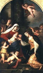 Le Mariage Mystique de Sainte Catherine