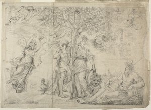 Une allégorie de Bologne - Alessandro Algardi