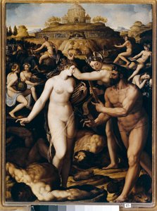 Hercule et les muses - Alessandro Allori