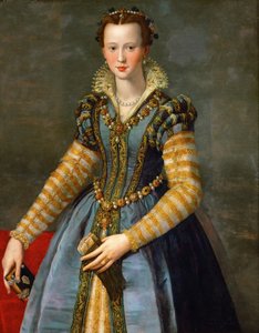 Portrait de Maria de Medici 1540-1557, vers 1555 - Alessandro Allori