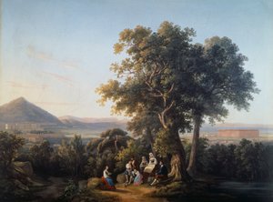 La plaine de Caserte - Alessandro Fergola