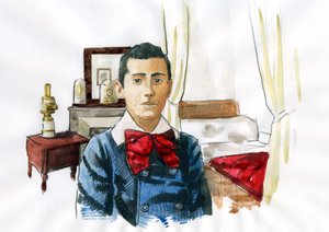 Marcel Proust jeune dans la chambre de sa tante Elisabeth