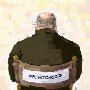 Portrait du réalisateur Alfred Hitchcock, 2023 (illustration) - Alessandro Lonati