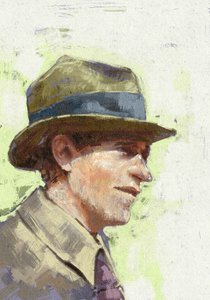 Portrait du scientifique Ettore Majorana