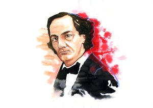 Portrait de Charles Baudelaire (1821-1867) - Alessandro Lonati