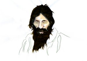 Portrait de Grigori Iefimovitch Raspoutine
