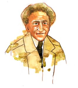 Portrait de Jean Cocteau (1889-1963) poète et réalisateur français