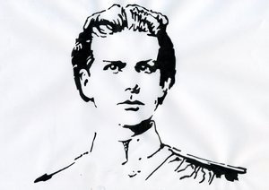 Portrait de Louis II de Bavière (Ludwig Otto Friedrich Wilhelm von Wittelsbach)