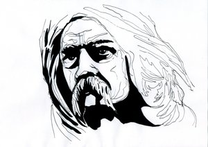 Portrait de Vercingétorix (72-46 av. J.-C.), chef arverne fédérateur des peuples gaulois