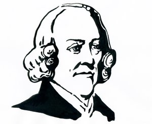 Portrait du philosophe et économiste Adam Smith (1723-1790) - Alessandro Lonati