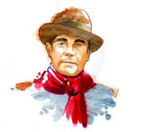 Portrait du préfet et résistant français Jean Moulin (1899-1943)