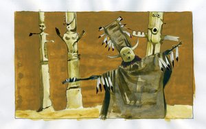 Chamanisme : cérémonie spirituelle centrée sur la médiation entre les êtres humains et les esprits de la nature - Alessandro Lonati