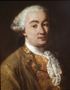 Portrait de Carlo Goldoni, auteur de théâtre italien (détail)