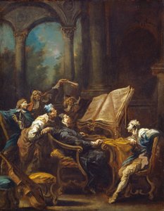 Les Choristes, vers 1740-1745