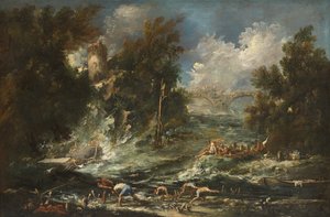La tempête, vers 1710-1720 - Alessandro Magnasco