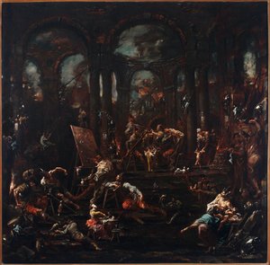 Le peintre mendiant - Alessandro Magnasco