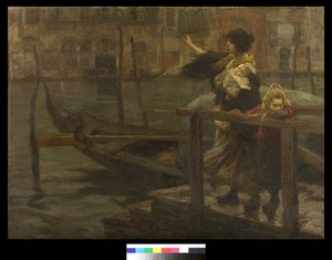 La traversée ou Le départ du marin - Alessandro Milesi