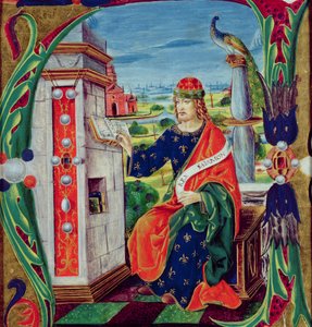 Initiale historiée 