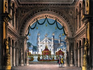 Scénographie de Sanquirico pour l