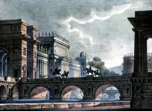 Scénographie de Sanquirico pour l