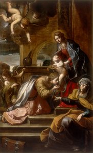 Mariage mystique de Sainte Catherine, œuvre d