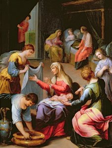 La naissance de la Vierge