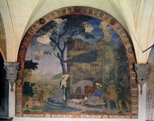 La Nativité, 1460-62 - Alesso Baldovinetti