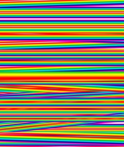 champ magnétique arc-en-ciel