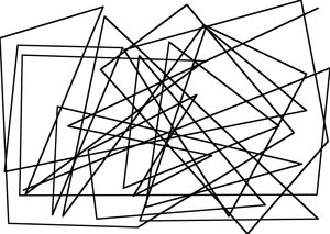 ligne de corde comme un cubisme, 2017 - Alex Caminker