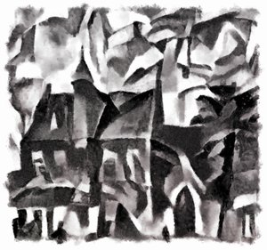 Vue (noir) #3 - Alex Caminker